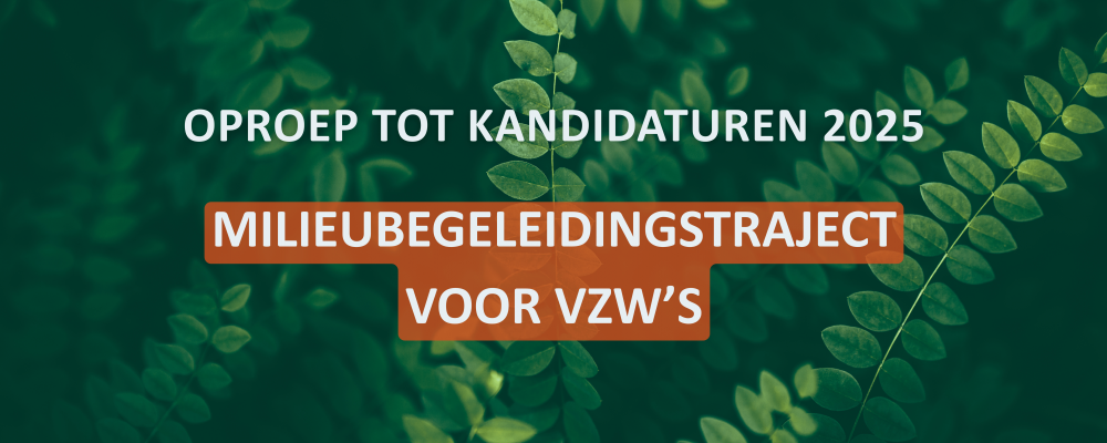 Milieubegeleidingstraject Milieubegeleidingstraject