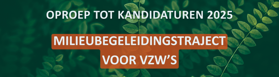 Milieubegeleidingstraject Milieubegeleidingstraject